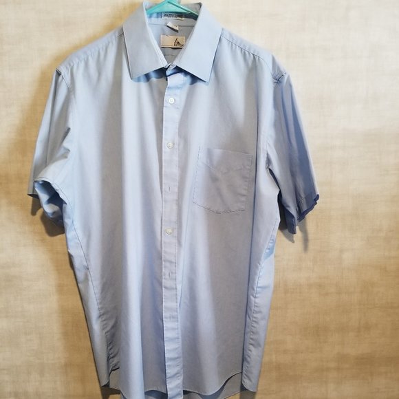 KETCH MEN'S 1/2 SLEEVE BUTTON FRONT SHIRT - Picture 1 of 5